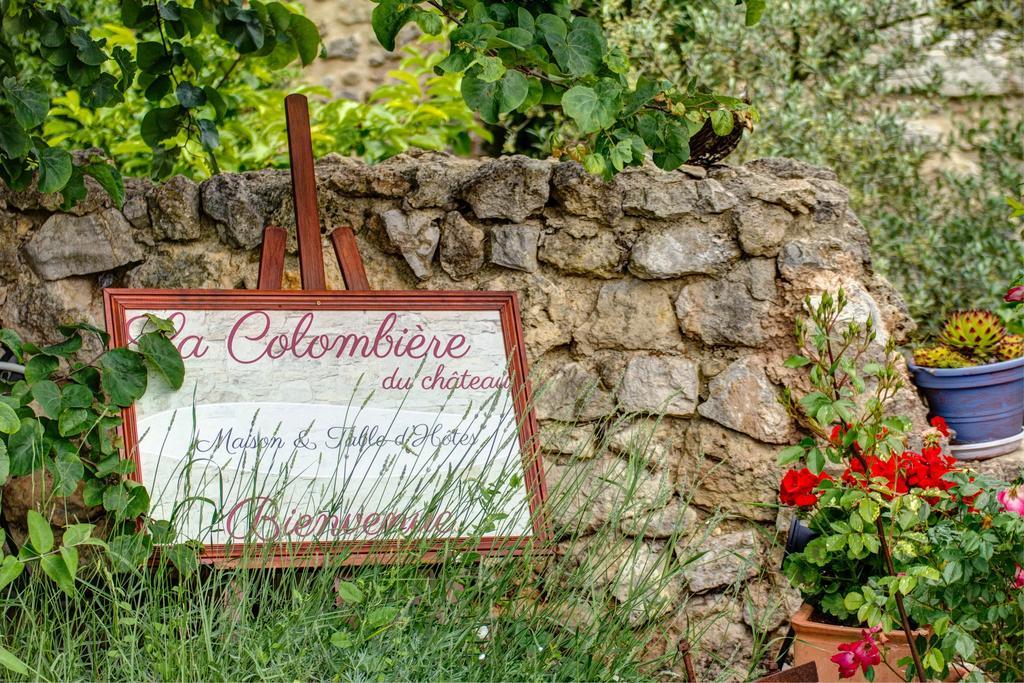 La Colombiere Du Chateau Saint-Laurent-du-Verdon Eksteriør billede